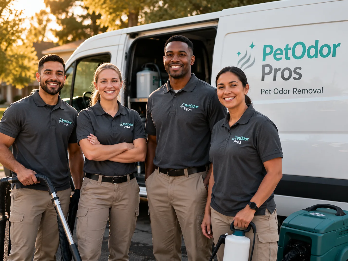Pet Odor Removal team serving Pine Lake, GA